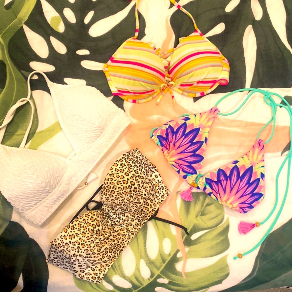 Victoria’s Secret Bikini Tops ALL FOUR!